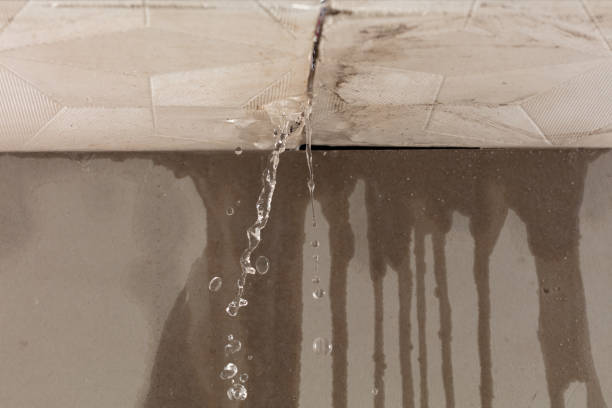 Professional Flood Damage Cleanup technician working in Trinity, NC